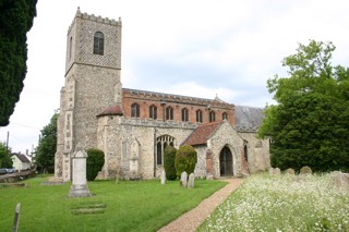 photo of All Saints' Church burial ground